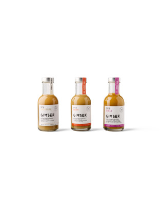 Gimber Discovery Pack 3 x 200 ml