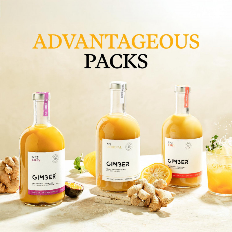 Gimber Pack 3 x 700 ml