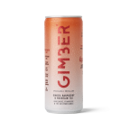 Gimber Zázvor, malina & horský čaj, bio perlivý nápoj, 250 ml