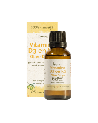 Laveen Vitamín D3 K2 pre bábätká a deti olivové kvapky 30 ml