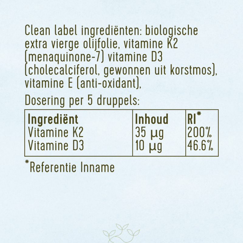Laveen Vitamín D3 K2 pre bábätká a deti olivové kvapky 30 ml