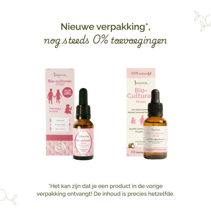Laveen BIO Culturen probiotické kvapky pre bábätká a deti 20 ml