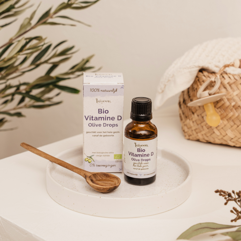 Laveen BIO Vitamín D olivové kvapky 30 ml
