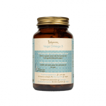 Laveen Vega Omega-3  (DHA rastlinného pôvodu) 60 tapiokových gélových kapsúl