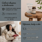 Laveen Magnesium Rest & Relax s B-komplexom, valeriánou a mučenkou 30 vegánskych kapsúl