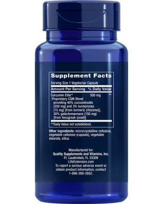 Life Extension Curcumin Elite Turmeric Extract