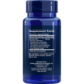 Life Extension Curcumin Elite Turmeric Extract
