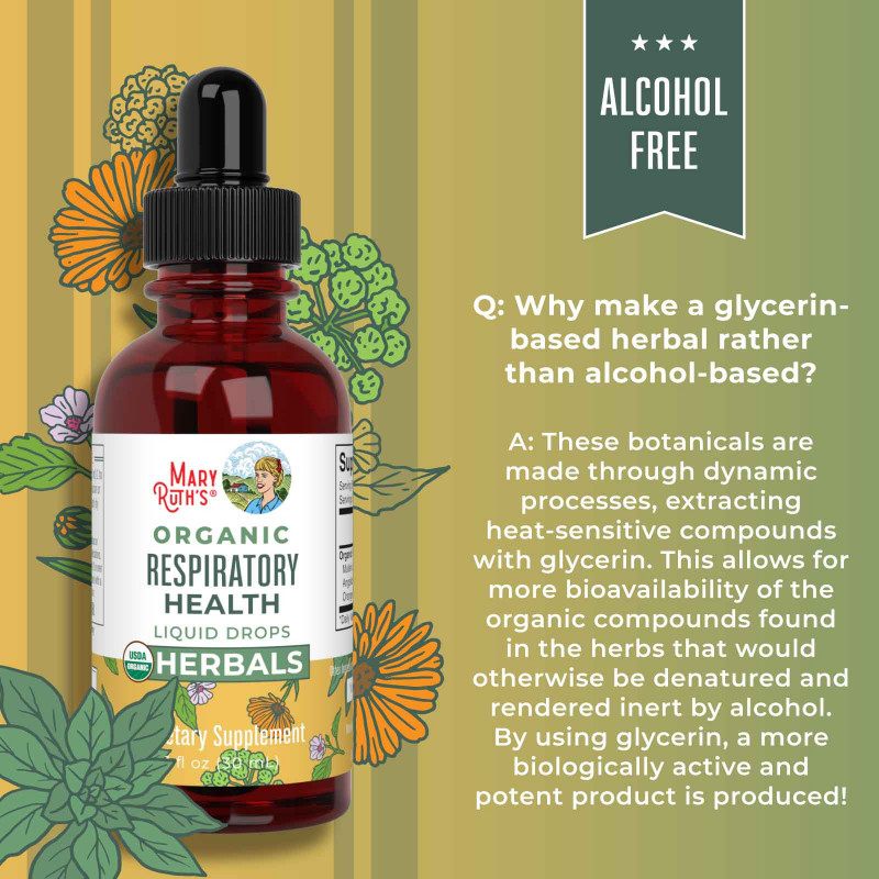Mary Ruth's Respiračné zdravie bio tekutý extrakt 30 ml