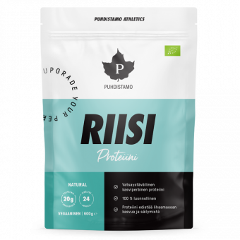 Puhdistamo Bio ryžový proteín 600 g natural